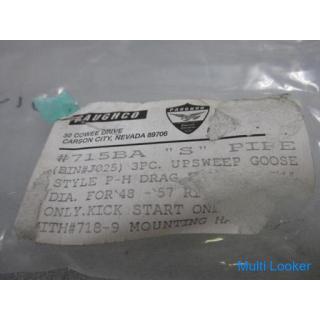 Motorradteile - Harley Davidson Schalldämpfer Set # 715 BASPIPE neuer Artikel Langzeitbestand