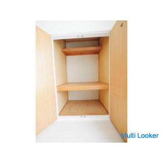 Schlüsselgeld ohne Einzahlung ♪ Komplette Anfangskosten 0 Yen! 8 Minuten mit der U-Bahn! Renoviert!