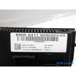 2014 BMW X1 E84 VL20 Klimaanlagenschalter