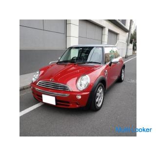BMW Mini Cooper Seven Limited Auto Solar Rot / Silber Dach Kilometerstand 31000 km Externe Festplatt