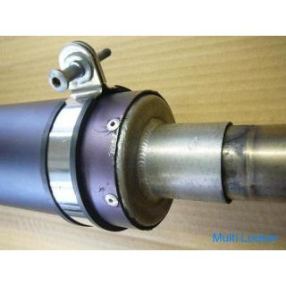 Motorradteile außerhalb Honda VTR1000F Ausbau SANSEI RACING Schalldämpfer Gebrauchtware BC-SC36