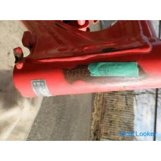 Motorradteile Motorradrahmen Honda HONDA Ape Rahmen AC16-140 *** (rot) Mit Dokumenten (Verkaufszerti