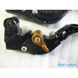 Yamaha YZF-R25 abnehmbarer Hebel (LR) faltbarer Verlängerungsart schwarz / gelb gebrauchter Artikel