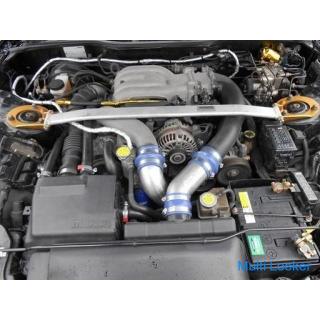 1997 Mazda RX-7 Touring X HKS Oberschwingungsantrieb HKS Ladeluftkühler Fujitsubo Schalldämpfer zusä