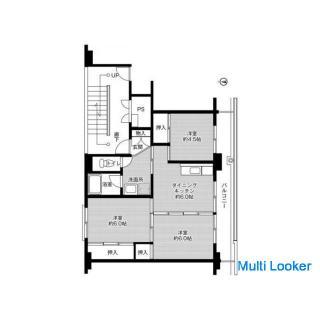 (Kaution, Schlüsselgeld, Bearbeitungsgebühr, Verlängerungsgebühr von 0 Yen!) Dorfhaus Hori Gebäude N