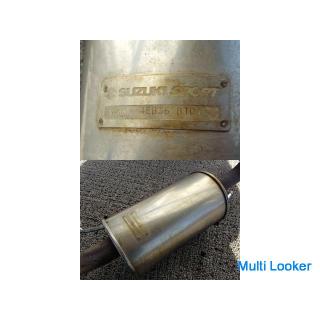 Suzuki Sport TYP Sp-X MC22S Wagen R MF21S MR Wagen HE21S Lapin K6A Turbo Edelstahl Schalldämpfer