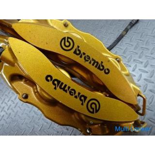 Nissan original Brembo R35 GT-R GTR Vorgänger MY08 Hinterradbremssattel links und rechts Satz 4 POT 