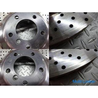 Brembo GT Kit BMW E90 3er Vorderradbremssattel 4 POT Gebohrter 2-teiliger Rotor links und rechts ein