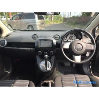 2009 Mazda Demio Autoinspektion mit 2 Jahren! Echtes Navigationsfernsehen! Komischer Geldbetrag!