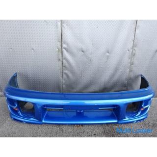 Subaru original GC8 Impreza WRX RA Frontstoßstange blau normal
