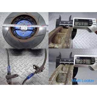 ENDLESS JZA80 Supra Vorderradbremssattel 6 POT 2-teiliger Schlitzrotor links und rechts eingestellt