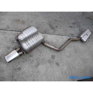 Mercedes W204 C180 Schalldämpfer hinten