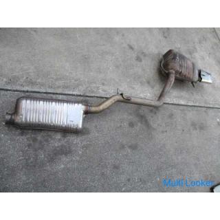 Mercedes W204 C180 Schalldämpfer hinten