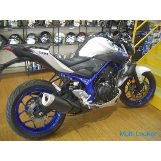 Yamaha MT-03 (mattes Silber)