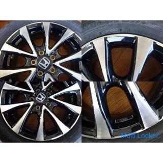 Honda original RK5 Step Wagon Rad 17 Zoll 6J +50 PCD114.3 5 Löcher 4 Reifen 1 Reifenübersetzung verf