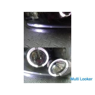 SONAR 200 Serie Hiace Typ 1 Typ 2 Vorgänger Halogen Tintenfisch Ring Scheinwerfer Scheinwerfer links