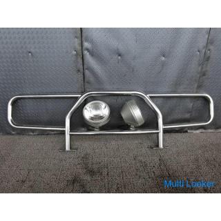 Toyota original OP KZJ78W Land Cruiser Prado Rankle Prado Frontgrillschutz Stoßstangenschutz IPF mit