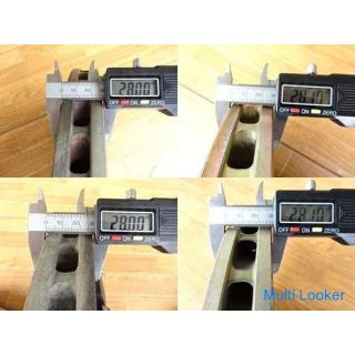 Roadster MX-5 Bremssattel vorne 6 POT hinten 2 POT Patentseitenrotor Großer Rotorschlitz 304mm