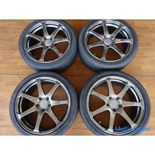 Yokohama AVS Modell F7 Schmiederad 18 Zoll 7.5J +50 PCD114.3 5 Löcher 4 Stck