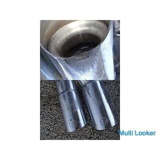 BRABUS Mercedes E Klasse W211 Wagon Semi-Edelstahl Schalldämpfer