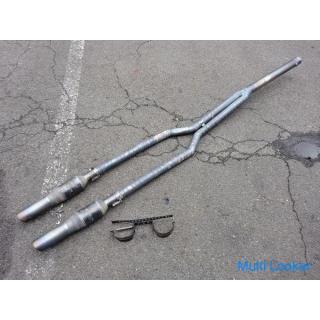 Einmalige GRB Impreza WRX STI EJ20 Straight Titanium Schalldämpfer Wettkampf Rennen GVB VAB Umleitun