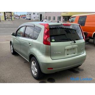 Niedriger Kraftstoffverbrauch kompakt - AT 4WD 2005 Nissan Note 39.000km