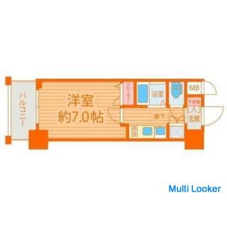Die am besten geeignete Immobilie, um alleine in der beliebten Gemeinde Chuo zu leben!