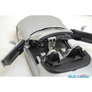 burago BMW M Roadster Modell Silber 1996 Figur Made in Italy offenes Auto