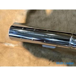 Seltener Honda CB750 RC42 Original Schalldämpfer Zwischengelenk festes Band Fehlender Auspuffkrümmer