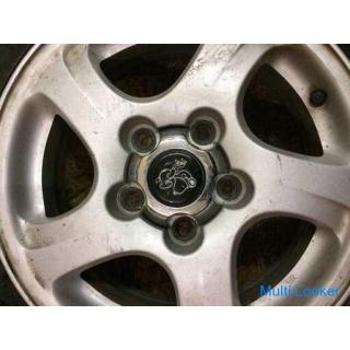 [BS DUELER H / L 175 / 80R15] Sommer 4 Stück [Mitsubishi Original Pajero Mini Snoopy Edition 15 Zoll