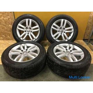 [BS DUELER H / P SPORT 255 / 55R18] 4 Sommerreifen [Audi Originalrad 18 Zoll 8.5J5HPCD130 + 58] Audi