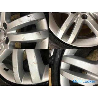 [BS DUELER H / P SPORT 255 / 55R18] 4 Sommerreifen [Audi Originalrad 18 Zoll 8.5J5HPCD130 + 58] Audi