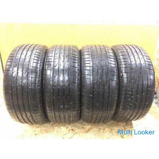 [BS DUELER H / P SPORT 255 / 55R18] 4 Sommerreifen [Audi Originalrad 18 Zoll 8.5J5HPCD130 + 58] Audi