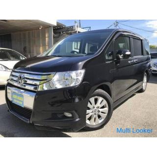 2011 Step Wagon Spada! Niedrig laufende 60.000 km ♪ Beidseitiger Stromausfall ♪ Smart Key ♪ Navigati