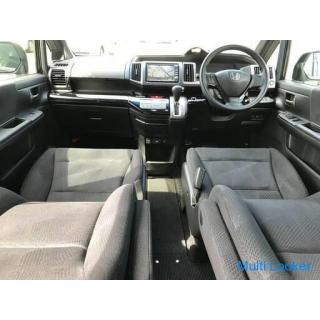 2011 Step Wagon Spada! Niedrig laufende 60.000 km ♪ Beidseitiger Stromausfall ♪ Smart Key ♪ Navigati