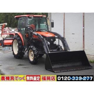 KUBOTA Traktor KL385 38 PS Frontlader Hochgeschwindigkeits-Kabinenklimaanlage automatische horizonta