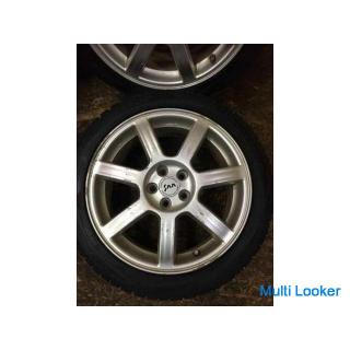 [DUNLOP WINTER MAXX WM01 215 / 45R17] 4 stollenlos [SUBARU original 17 Zoll 7J5HPCD100 + 55] Bali Gr