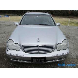 Mercedes-Benz C-Klasse Wagon C240 4matic 4WD Sitzheizung für Linkslenker mit elektrischem Sitz (Silb