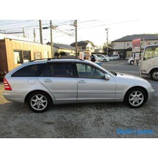 Mercedes-Benz C-Klasse Wagon C240 4matic 4WD Sitzheizung für Linkslenker mit elektrischem Sitz (Silb