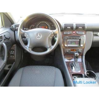 Mercedes-Benz C-Klasse Wagon C240 4matic 4WD Sitzheizung für Linkslenker mit elektrischem Sitz (Silb