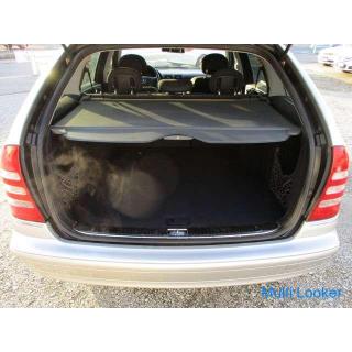 Mercedes-Benz C-Klasse Wagon C240 4matic 4WD Sitzheizung für Linkslenker mit elektrischem Sitz (Silb