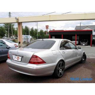 Mercedes-Benz S Klasse S500 spätes Modell schwarzes Leder 19 Aluminium (Brilliant Silver)