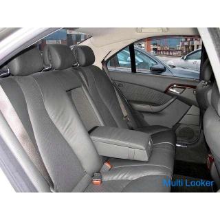 Mercedes-Benz S Klasse S500 spätes Modell schwarzes Leder 19 Aluminium (Brilliant Silver)