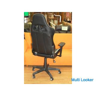 Gaming Chair MD Racing Schwarz / Grau Liegende stufenlose Einstellung