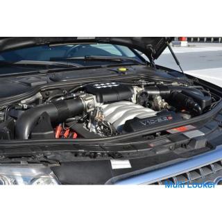 Audi S8 SR LED Nebelbeschichtung und Heckrauchschalldämpfer modifizierter Alcantara Dachhimmel