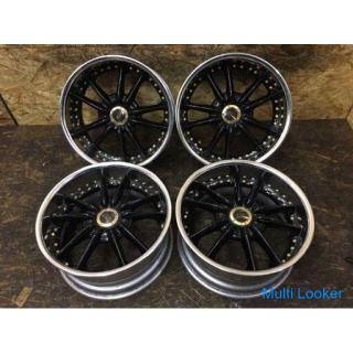 ENKEI AEGIS Rad 17 Zoll 4 4J4 PCD 100 + 25 Tiefer Rand Seltener Stand Spatel