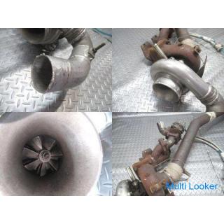 HKS GARRETT T04S FC3S Savanna RX-7 RX7 Spätes 13B-Turbinen-Kit Abgaskrümmer-Wastegate-Vorderrohr