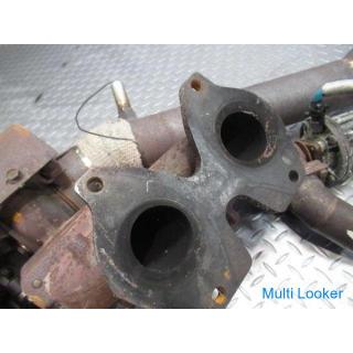 HKS GARRETT T04S FC3S Savanna RX-7 RX7 Spätes 13B-Turbinen-Kit Abgaskrümmer-Wastegate-Vorderrohr