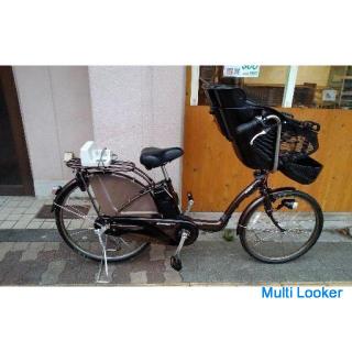 Panasonic Gyutto (vorne) 22-Zoll / (hinten) 26-Zoll-Elektrofahrrad mit Kinderunterstützung (neu) 8,9