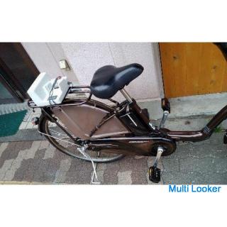 Panasonic Gyutto (vorne) 22-Zoll / (hinten) 26-Zoll-Elektrofahrrad mit Kinderunterstützung (neu) 8,9